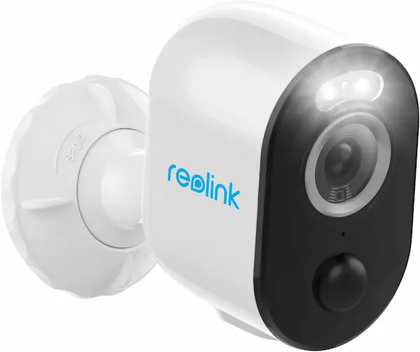 Reolink Argus 3 Pro 2K security camera with solar power option.